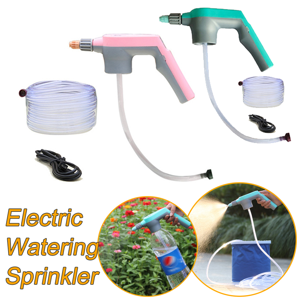 Garden Electric Water Sprayer Automatic High Pressure Air Pump Sprayer for Plants Washing Car Charging Watering Sprinkler Tool