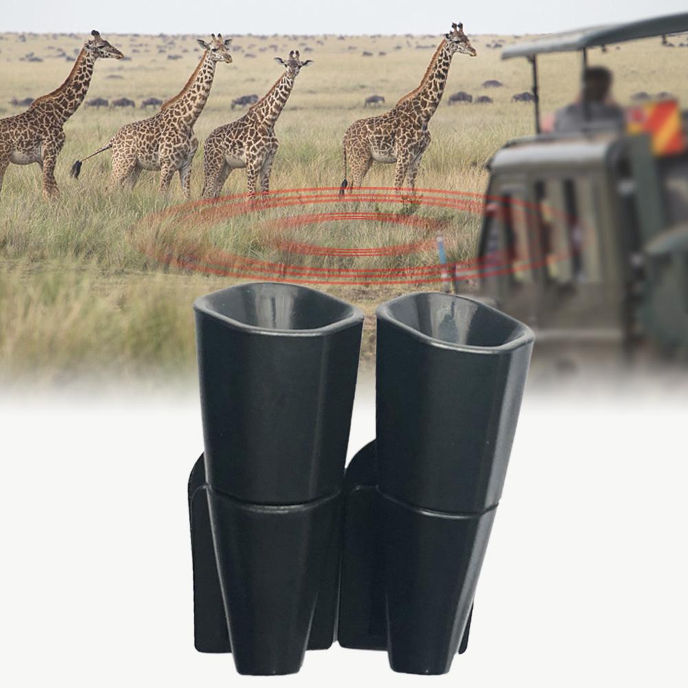 auto Cervi di Allarme Evita Cervo Collisioni Ad Ultrasuoni Della fauna Selvatica del Dispositivo di Allarme per auto Moto Camion SUV E ATV Nero