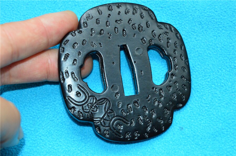 Alloy Guard Tsuba For Japanese Samurai Katana Sword Wakizashi Tanto