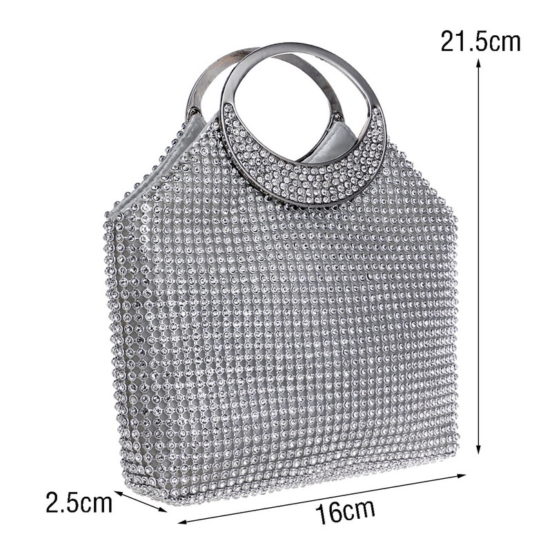 neue Europäische stil schnalle geformt frauen kupplung taschen voller seite diamanten weich luxuriösen abendtaschen für hochzeit brida