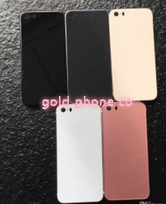 For phone 5 5G like 8 and phone 5S SE Like 8 style Housing Battery Cover Door Rear Cover Chassis Frame Back Cover