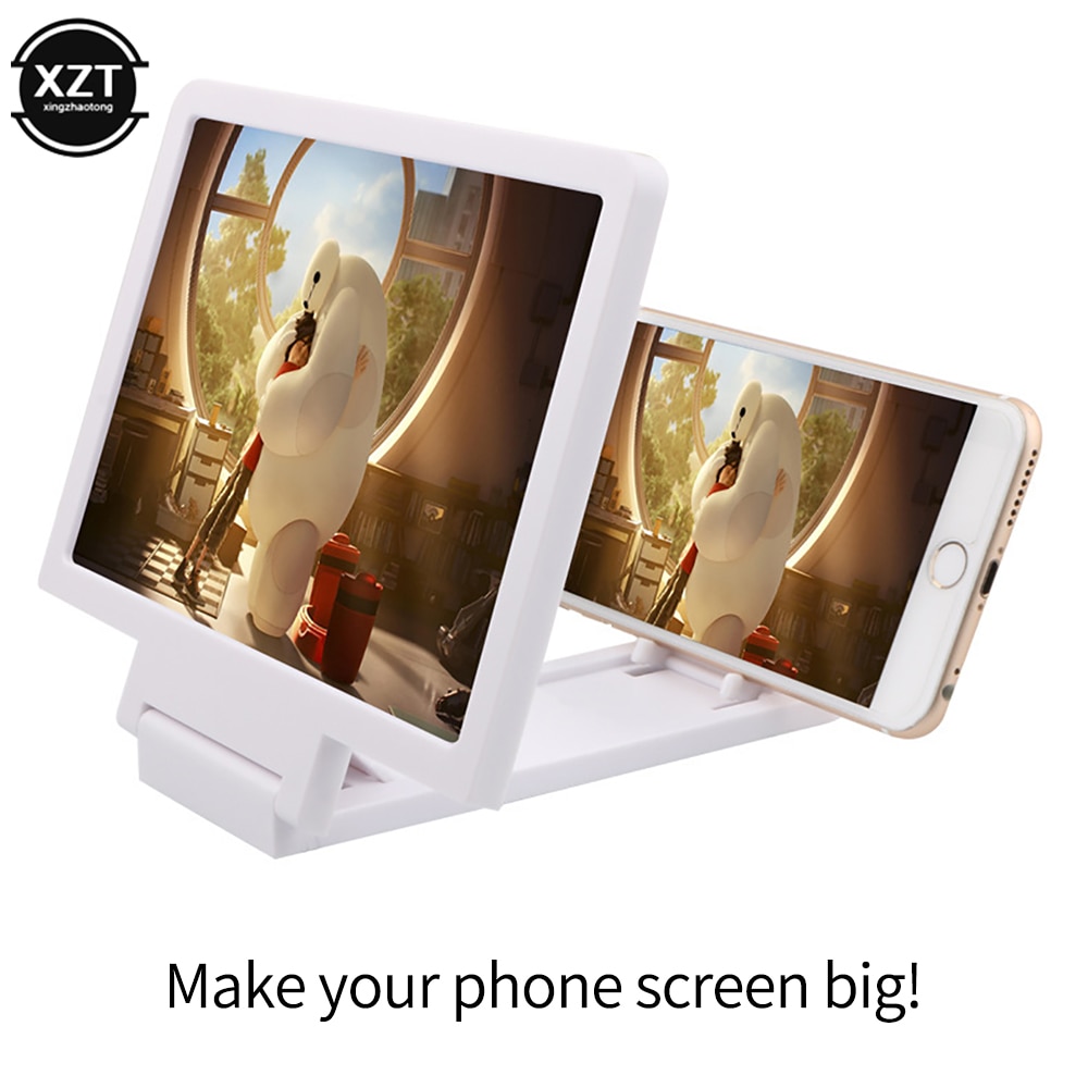 3D Phone Screen Amplifier Mobile Portable Universal Screen Magnifier For Cell Phone Screen Expander Magnifying Holder