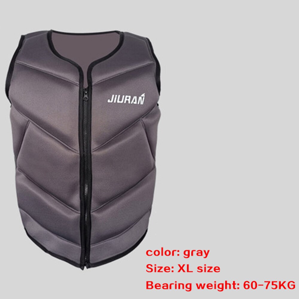 Adult life vest Swimming Buoyancy Fishing Life Jacket vest Floating Jacket Rescue Sea Fishing Vest Canoeing Sailing Safety: 9
