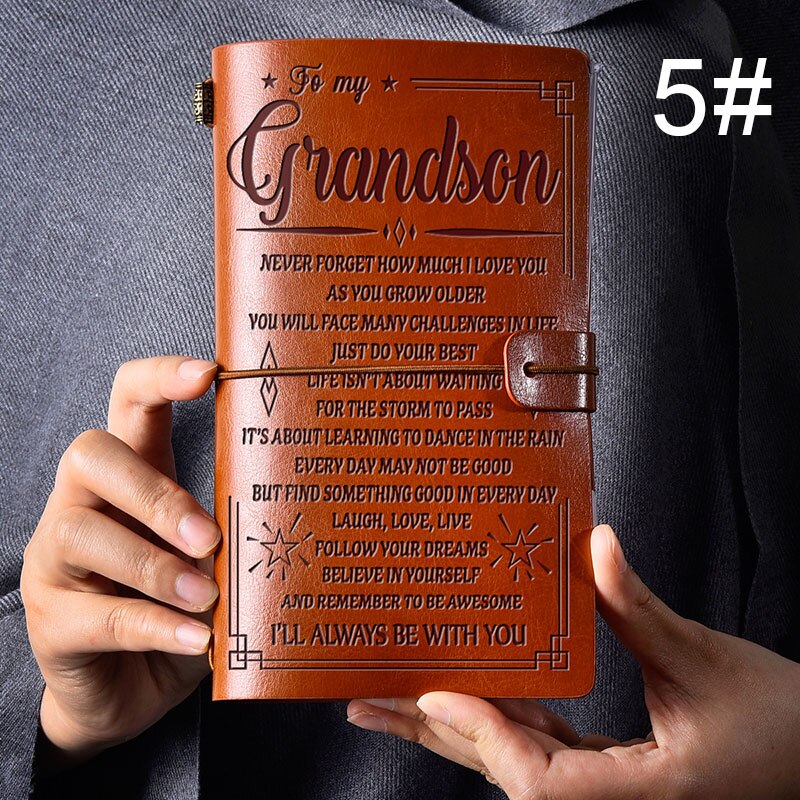 Vintage Engraved Journals Retro PU Leather Notebook Diary Notepad Note Book Stationery Traveler Journals: Green