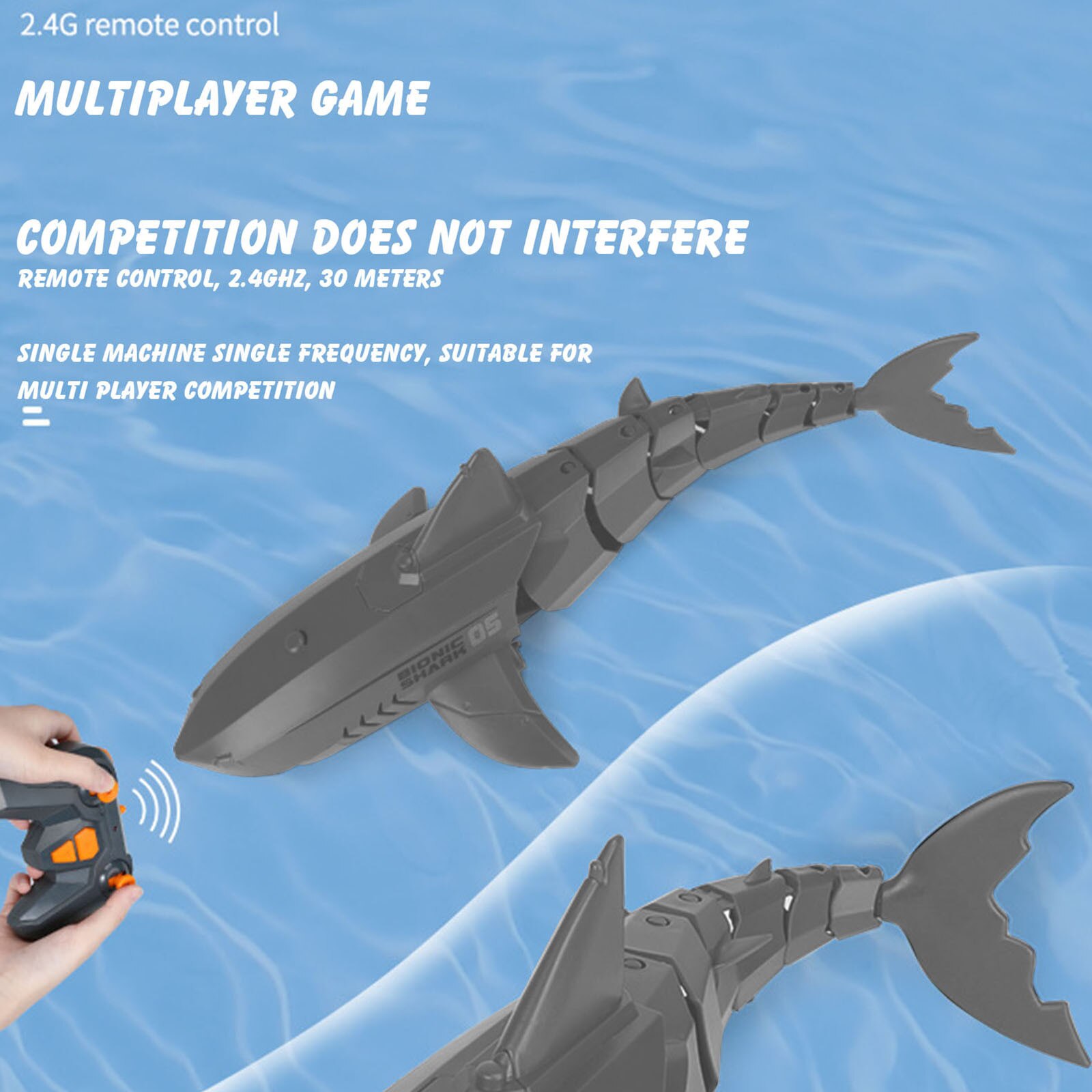 Children's Educational Remote Control Shark Fun Interaction