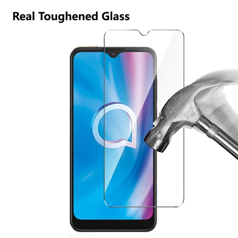 3Pcs Gehard Glas Voor Alcatel 1 S 1L 3L Screen Protector Beschermende Film Voor Alcatel 1 S 1SE 3X Harde 9H