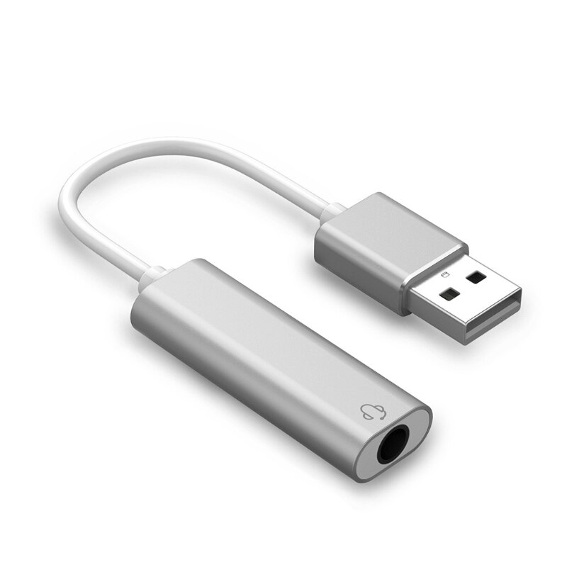 Dropshipping della scheda audio esterna del cavo dell&#39;adattatore della cuffia avricolare Stereo di tipo C a 3.5mm di USB: USB