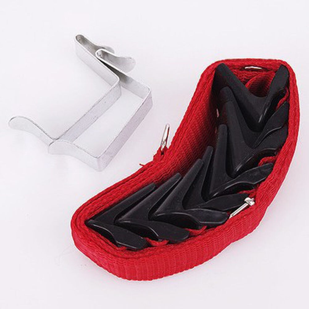 Stylish Multipurpose Baseball Cap Rack Bags Holder Rack Saving Space Organizer Storage Door Closet Hanger Household: Red
