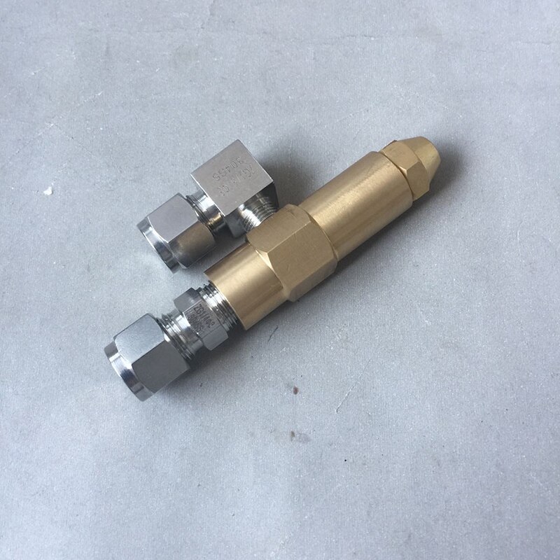 Waste Oil Burner Nozzle,Siphon Air Atomizing Nozzle,Oil Jet,Air Atomizer Spray Nozzle-2.0mm