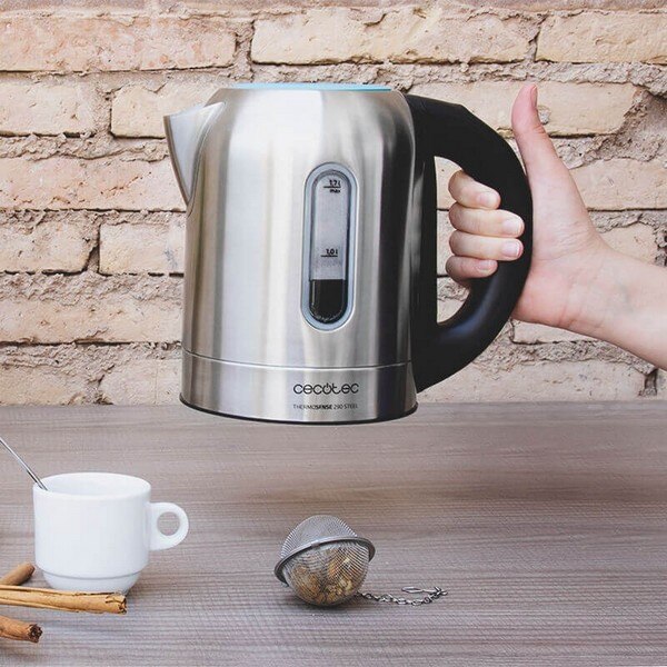Wasserkocher Cecotec ThermoSense 290 Stahl 2200W 1,7L edelstahl