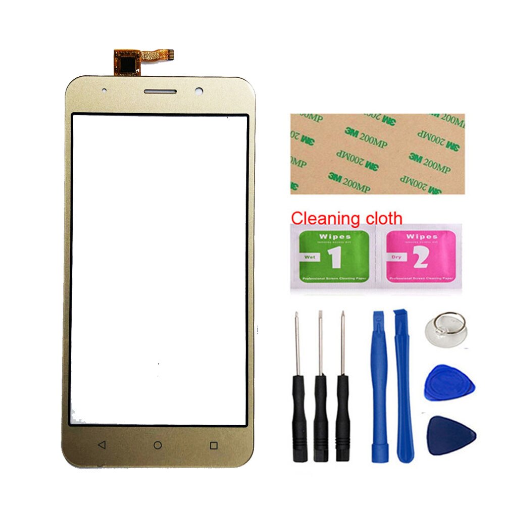 5,0 ''pantalla táctil para Vertex Impress Life pantalla táctil digitalizador Sensor Panel de vidrio reemplazo: Gold Tools