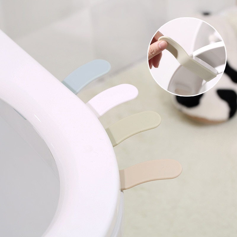 Toilet Lid Lifting Device Sitting Commode Bathroom Accessories Toilet Handle Portable Sanitation