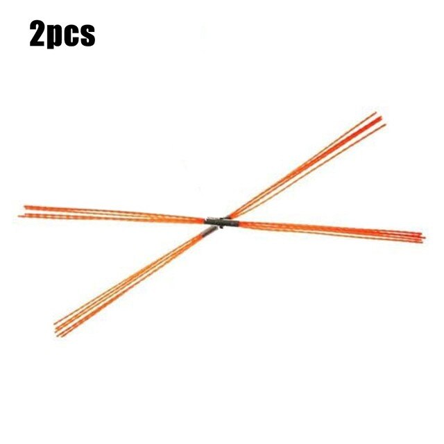 Chimney Sweep Power Sweeping Chimney Brush DIY Set Flexible Spare Bristles Nylon Brush Cleaning Tool Fireplaces Stoves Winter: 2PC