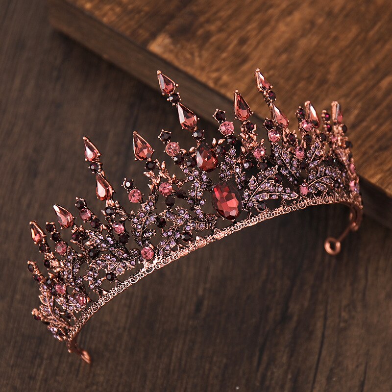 Tiara Kristallen Kroon Bruid Bruiloft Kronen Strass Haarstukje Koningin Tiara Kristallen Kroon Bruid Bruiloft Kronen Strass Haarstukje Koningin