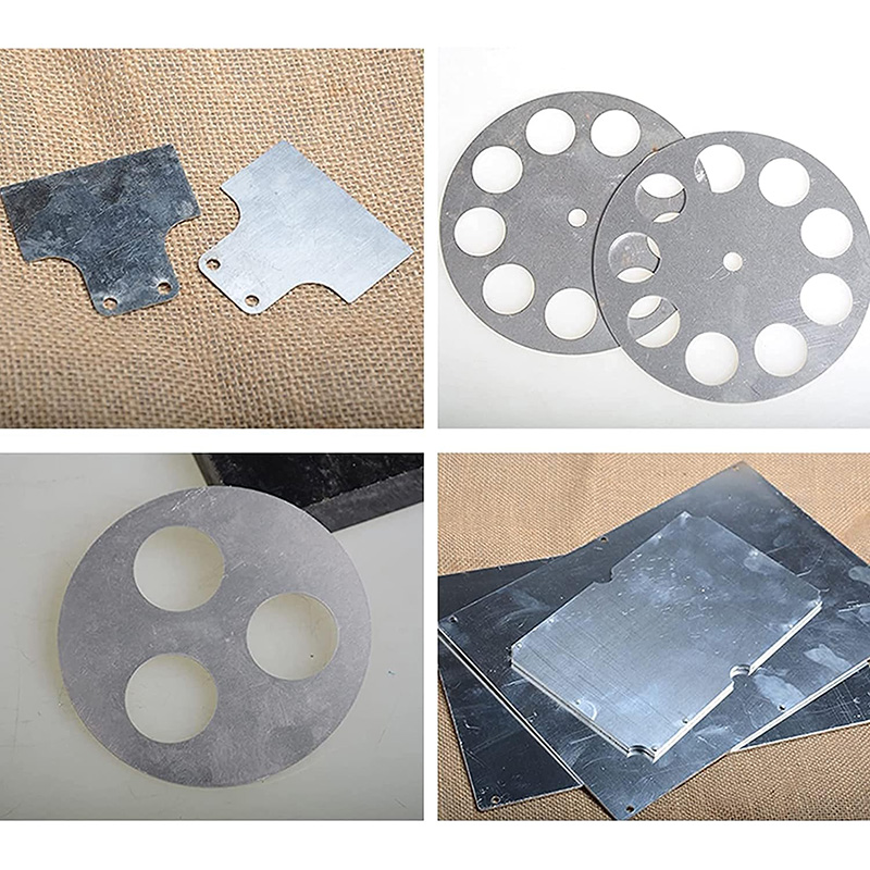 1 pz Foglio di Titanio Titanio Ti Lega GR2 Foglio di Titanio 0.1mm- 7mm Ti Piastra di Titanio Copriletto 100X100/100x500mm