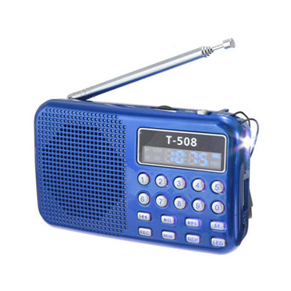 Hifi Mini Speaker MP3 Mobiele Telefoon Audio Speler Zaklamp Versterker Micro Tf Fm Radio