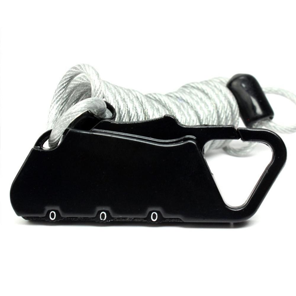 Bike Lock Spring Package Security Lock Portable Spring Anti-theft Bicycle Code Lock Mini Luggage Password Lock