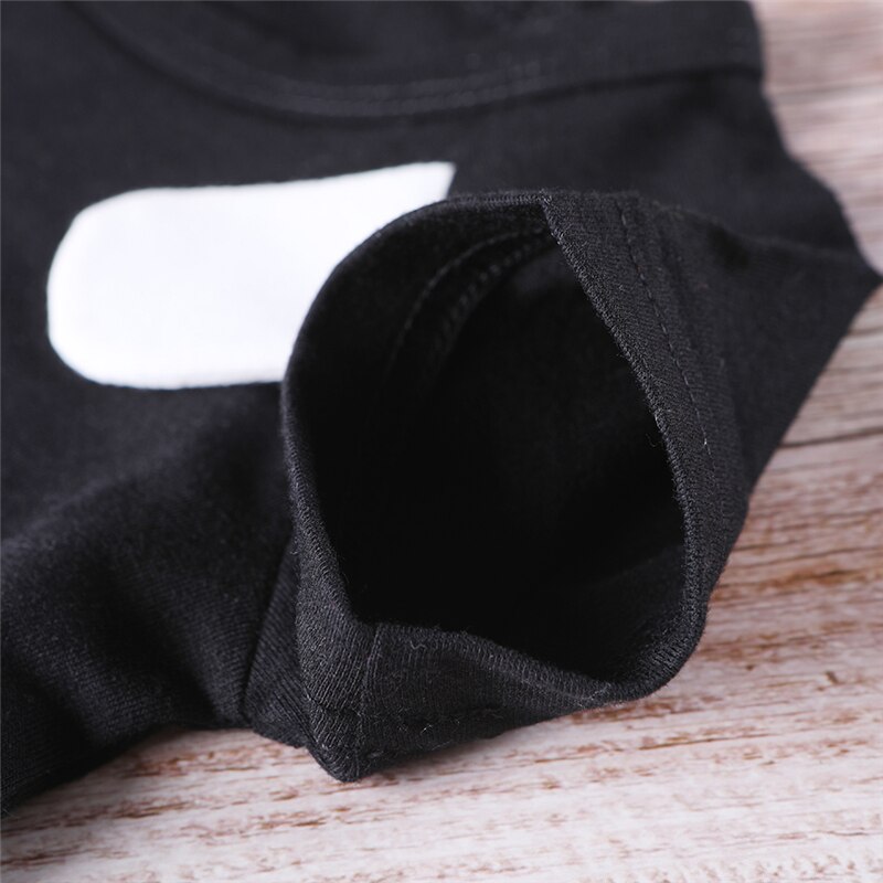 Sommer nyfødte børn baby dreng bomuld t-shirt toppe+ko printede bukser bukser outfits tøj 2 stk.