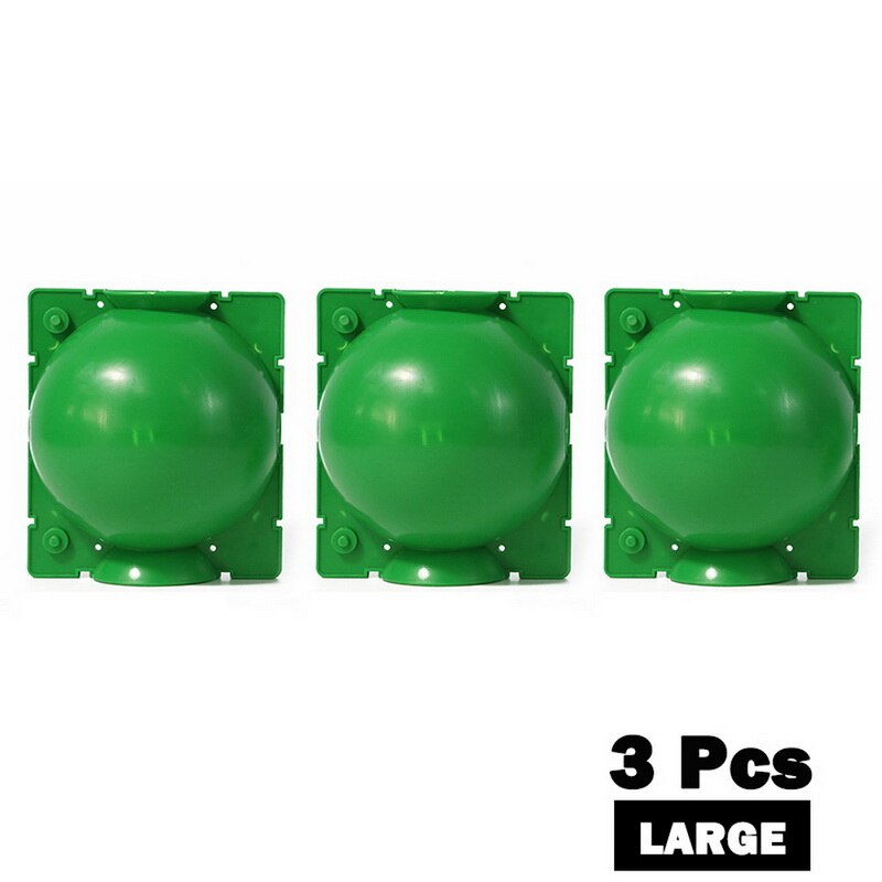 3/5/10pcs Plant Rooting Device High Pressure Propagation Ball High Pressure Box Grafting Breed Plant Rooting Ball Root Grow: Green large three