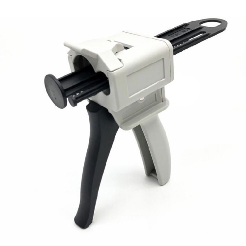 50ml 10:1 Manual Two Component AB Glue Applicator Adhesive Squeeze Dispenser 831B