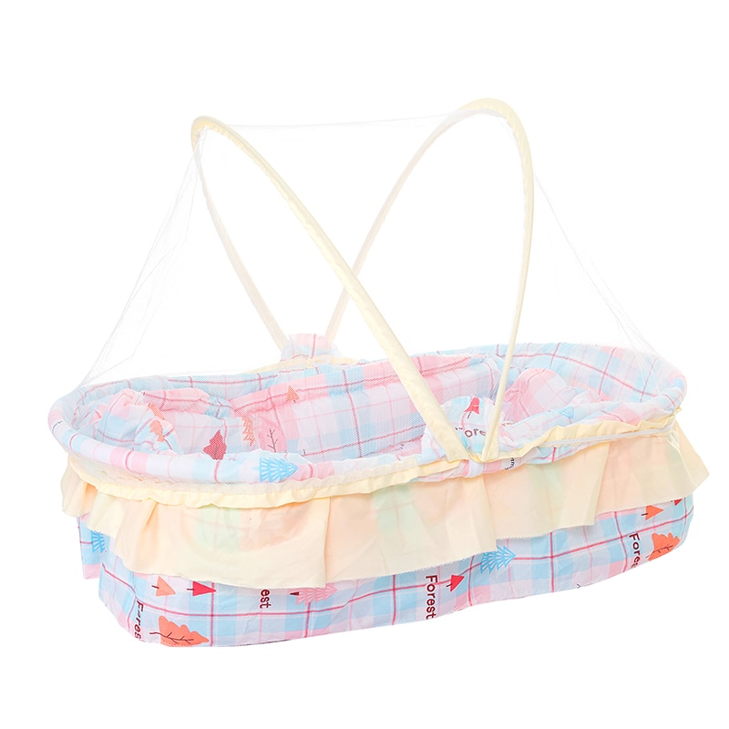 Draagbare Opvouwbare Multifunctionb Muskietennetten Voor Zuigelingen Baby Crib Verrekening Baby Bed Muskietennetten
