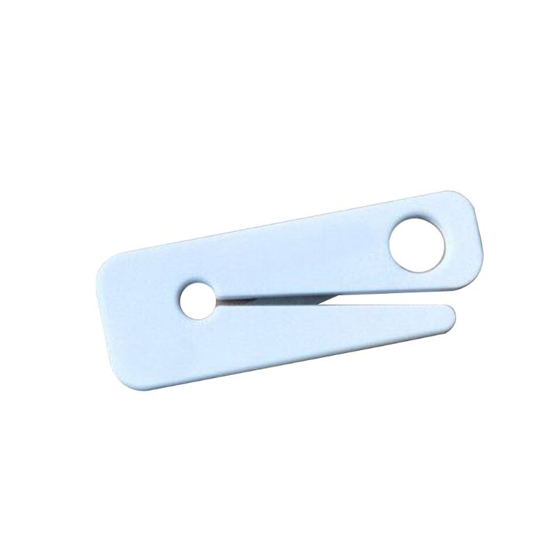1 stk sikkerhed bærbar hængende type sikkerhedssele skære kniv sikkerhedssele cutter værktøj: Hvid