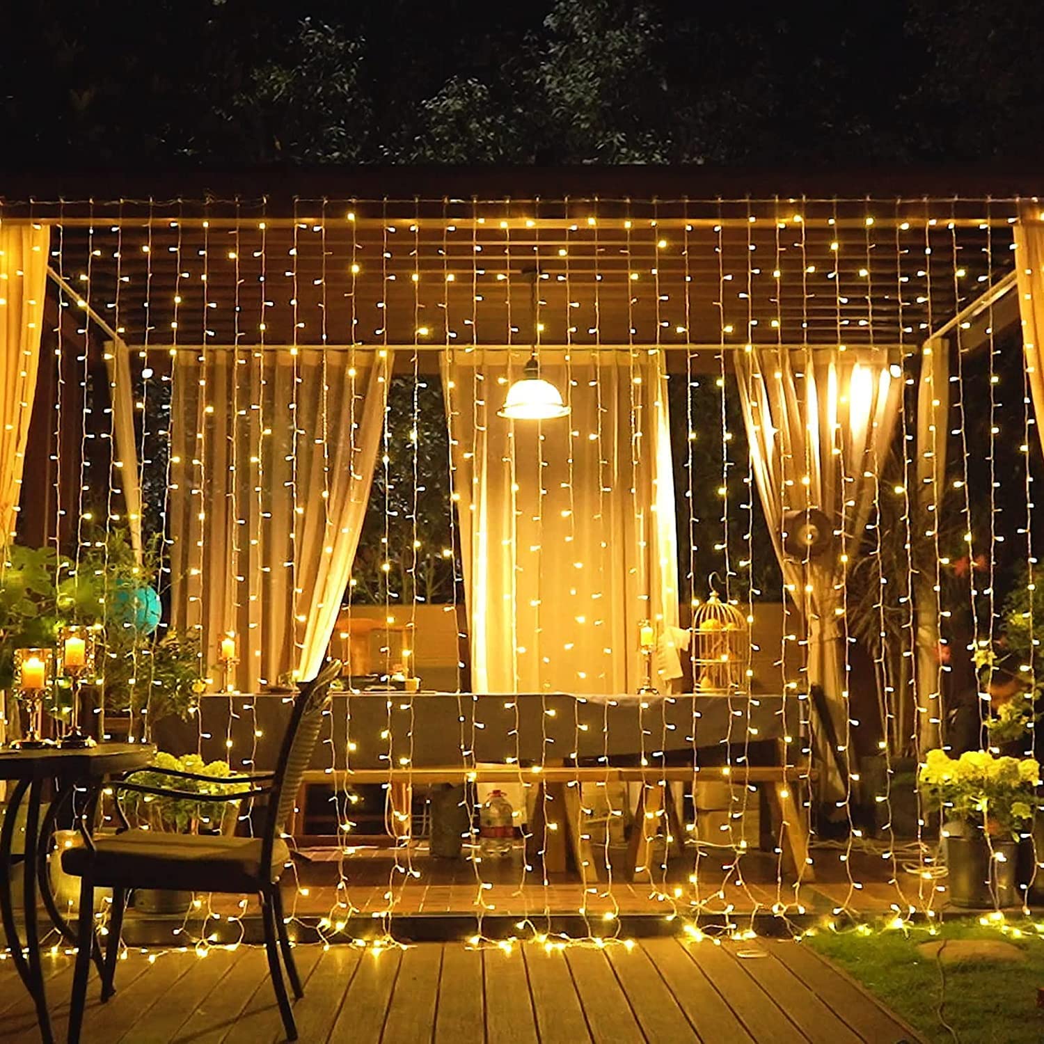 2-10M LED Lighting Strings USB Battery Copper Wire String Lights Outdoor Waterproof Fairy Light For Christmas Party Decor Lamps