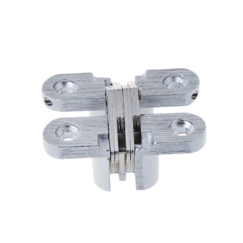 Hidden Cross Hinge Concealed Mortice 180 Degree Opening Folding Door Furniture Hardware
