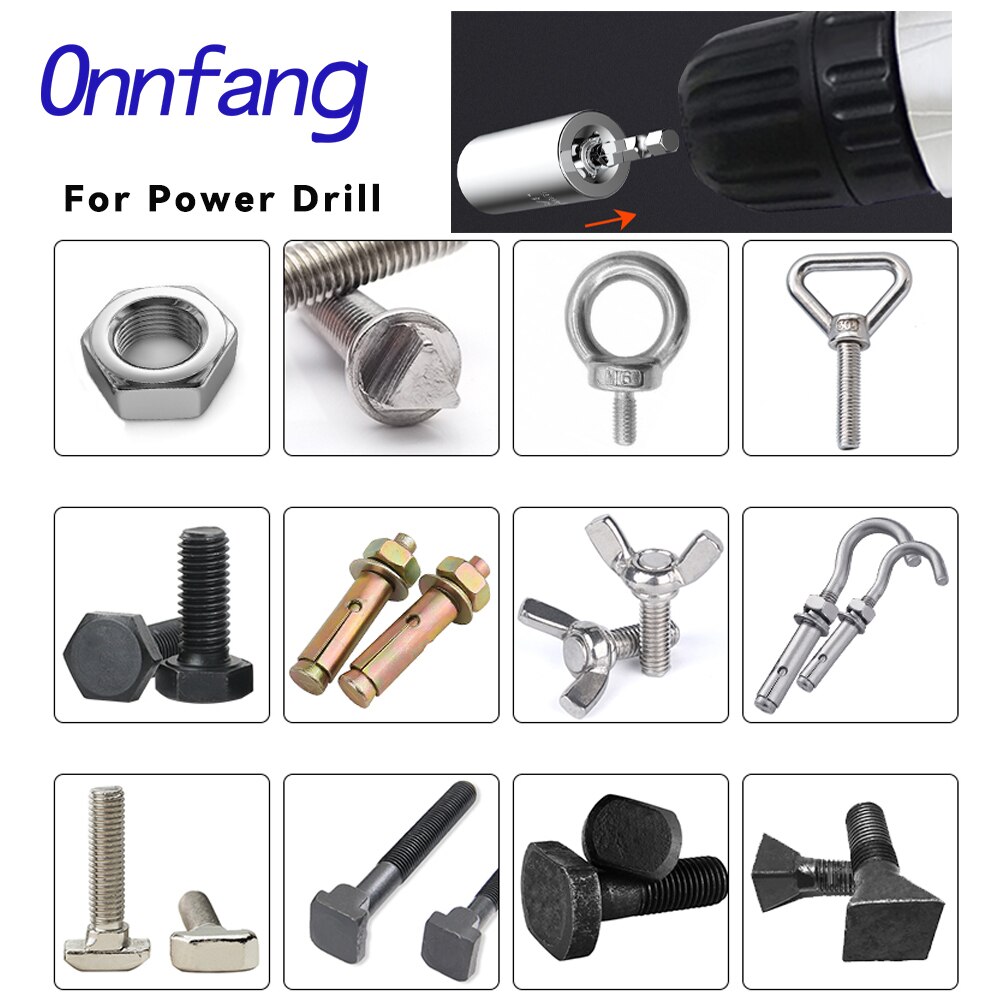 7-19mm Universal Torque Wrench Magic Socket Spanner Key Sleeve Multi Power Drill Ratchet Spanner Key Nut Tools