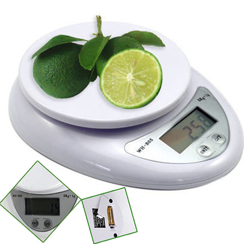 5Kg/1G Draagbare Digitale Weegschaal Led Elektronische Weegschalen Postal Voedsel Meten Gewicht Keuken Led Elektronische Weegschalen