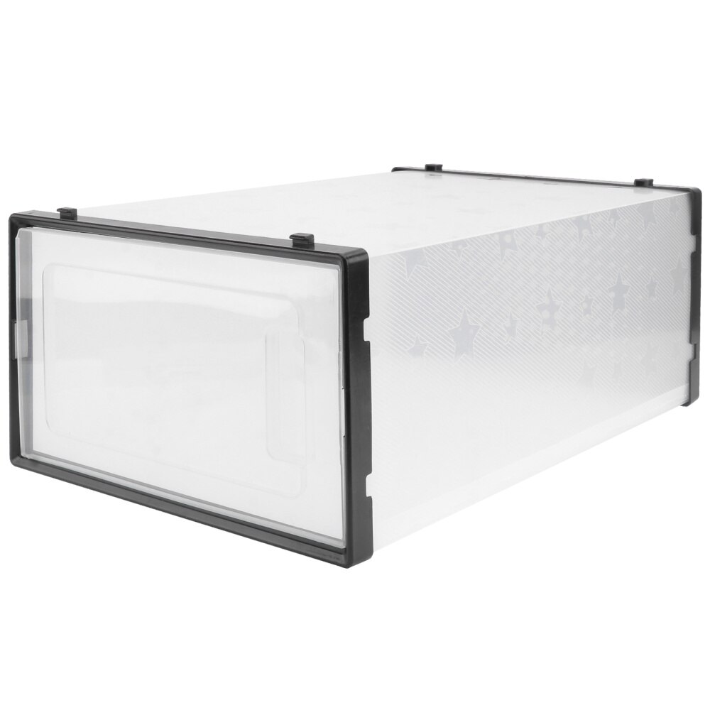 1pc Household Shoes Storage Box Thickened Shoe Box Clamshell Shoe Box