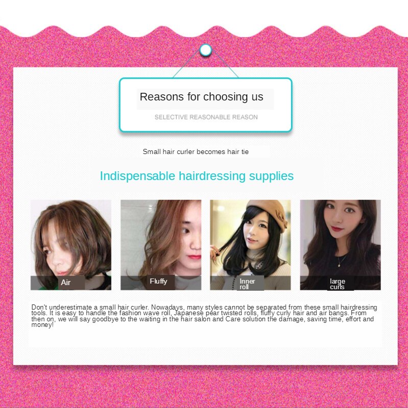 4Pcs Hair Curler Nylon Hairdressing Home Use DIY Magic Stick Self-Adhesive Hair Rollers Styling Roller Roll Curler Styling Tools