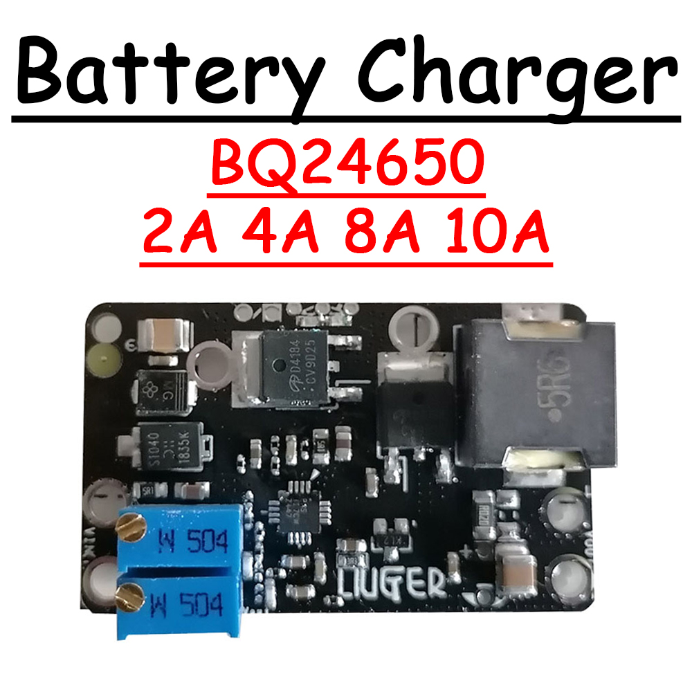 Module de chargeur de batterie au lithium, contrôleur solaire MPPT, Buck, plomb-acide, VeFePO4, charge Eddie Ion, pipeline BQ24650, 4A, 8A, 10A, 5V, 12V, 15V, 24V