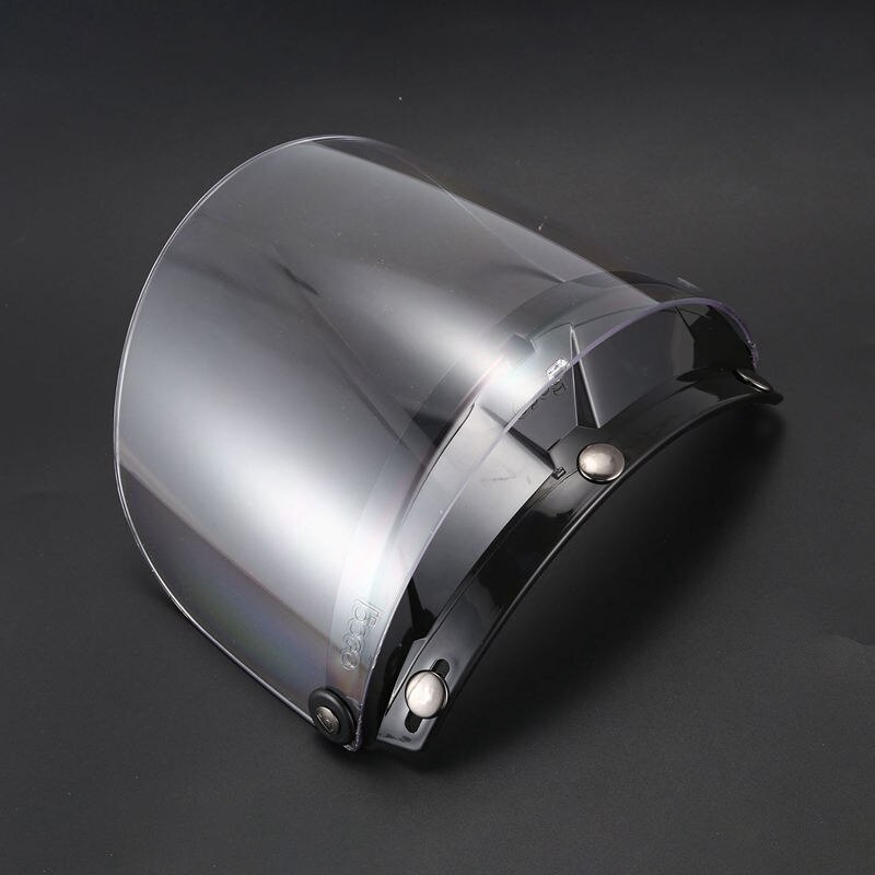 for motorcycles with visor for open face helmet for three buckles