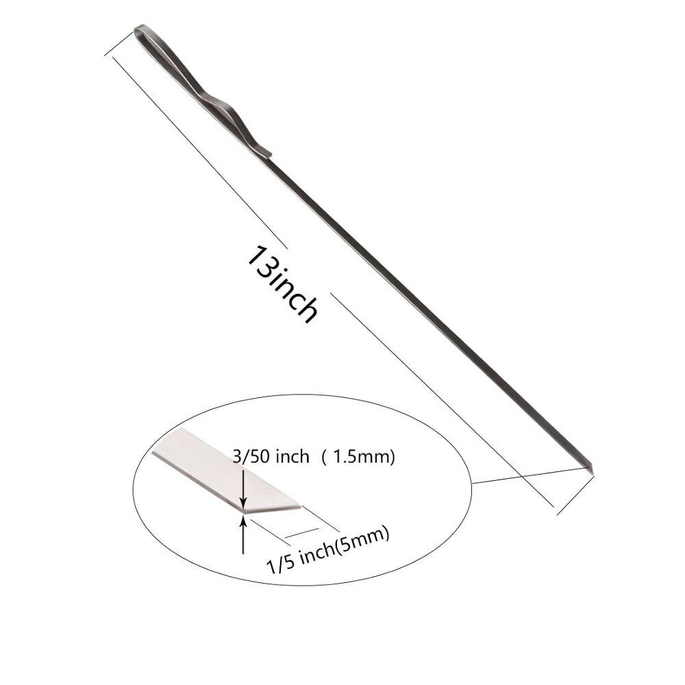 Barbecue Spiesjes Rvs Grillen Kabob (Set van 10)
