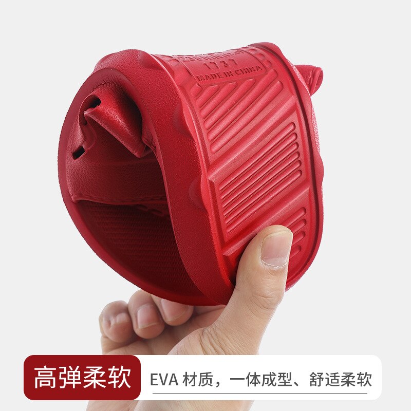 Pantoufles de Massage femme Couple maison intérieure antidérapante fond souple salle de bain bain en plastique EVA pantoufle mâle maison pantoufles hommes chaussures
