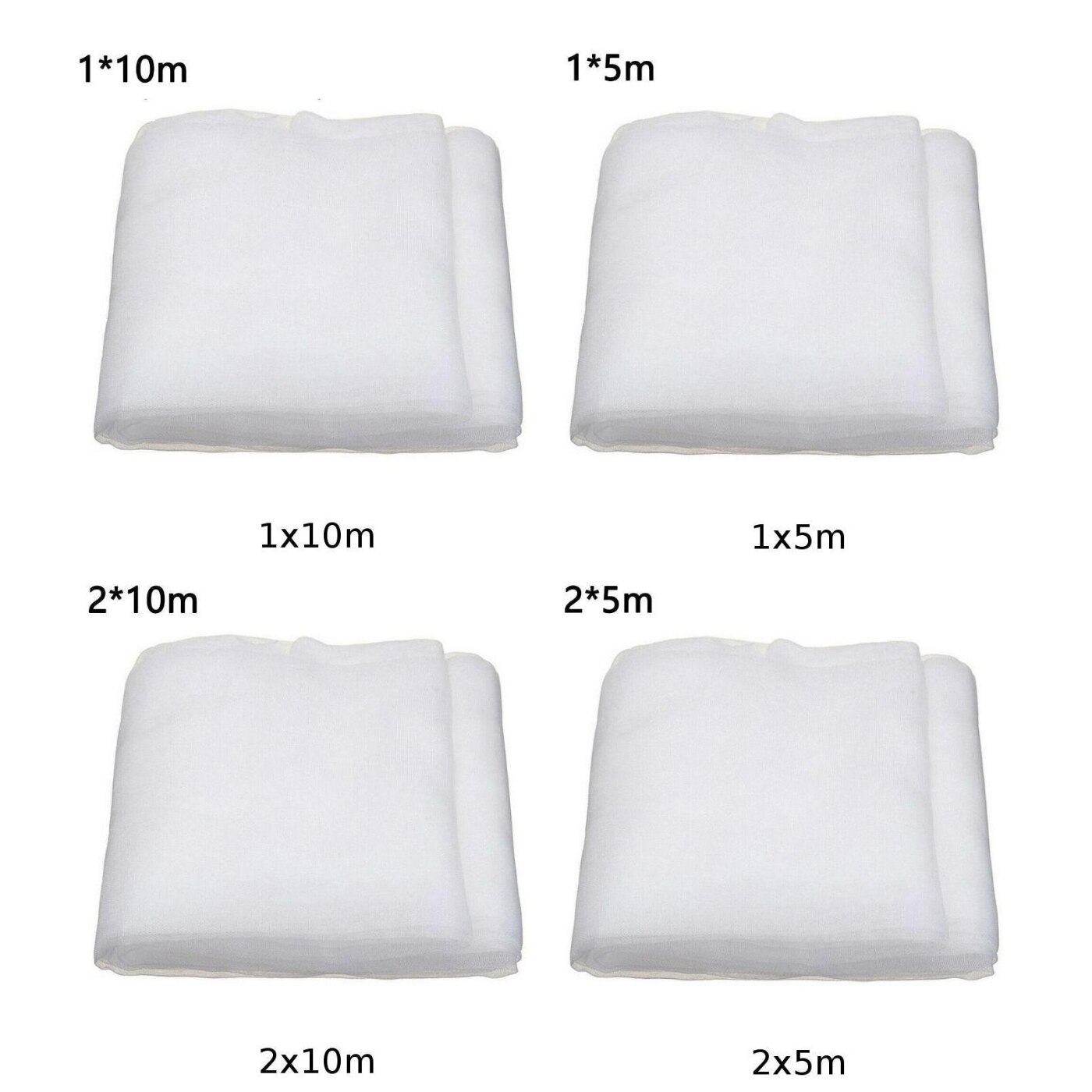 60 Mesh Garden Bug Net Bird Net Insect Animal Vegetables Balcony Patio