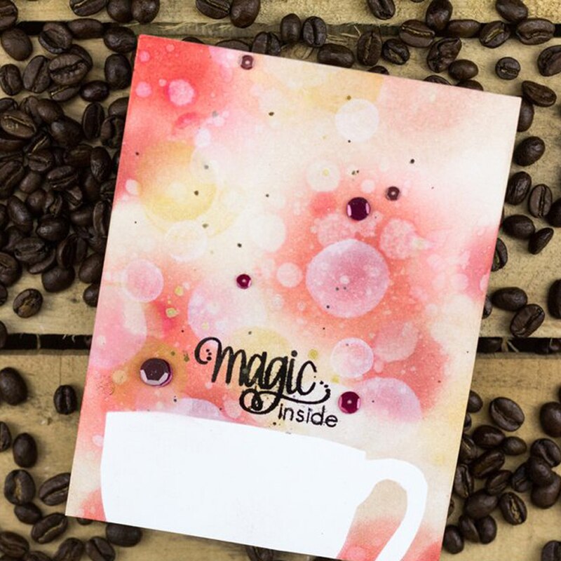 Bubble Stencil for DIY Scrapbooking DIY Paper Cards Making Craft Fun Plastic Templates Decoration Embellishment