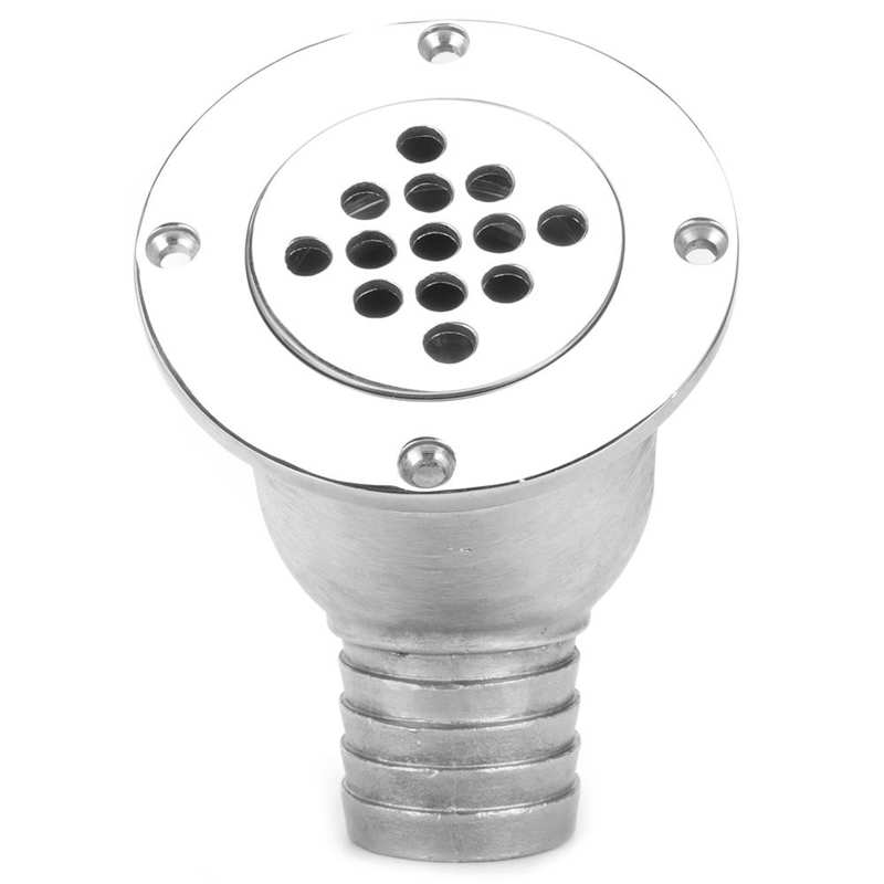 Deck Floor Drain Drain Scupper Boats Fittings for Fishing Boat Home Yacht Use Boat
