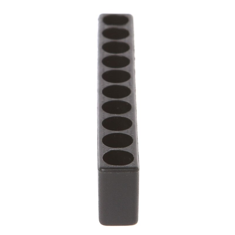 Screwdriver Hole 10/12 Holes Hex Shank Bit Holder Plastic Head Storage Case Tool