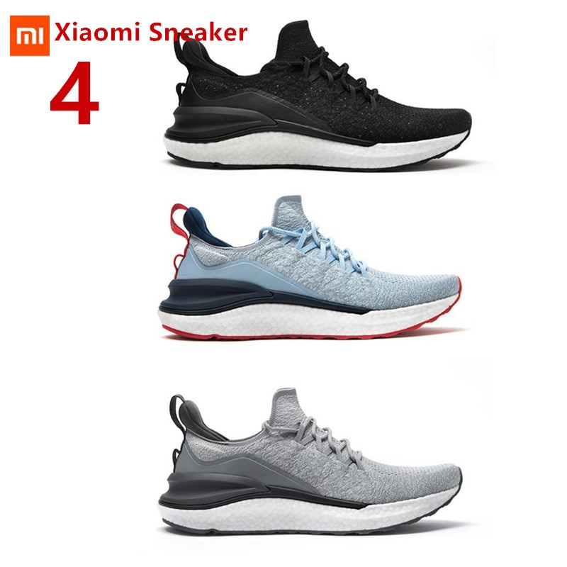 Xiaomi Mijia Xiaomi zapatos 3 3 ° hombres deporte Zapatillas cómodas transpirables luz Smart zapatos al aire libre deportes Goodyear Goma