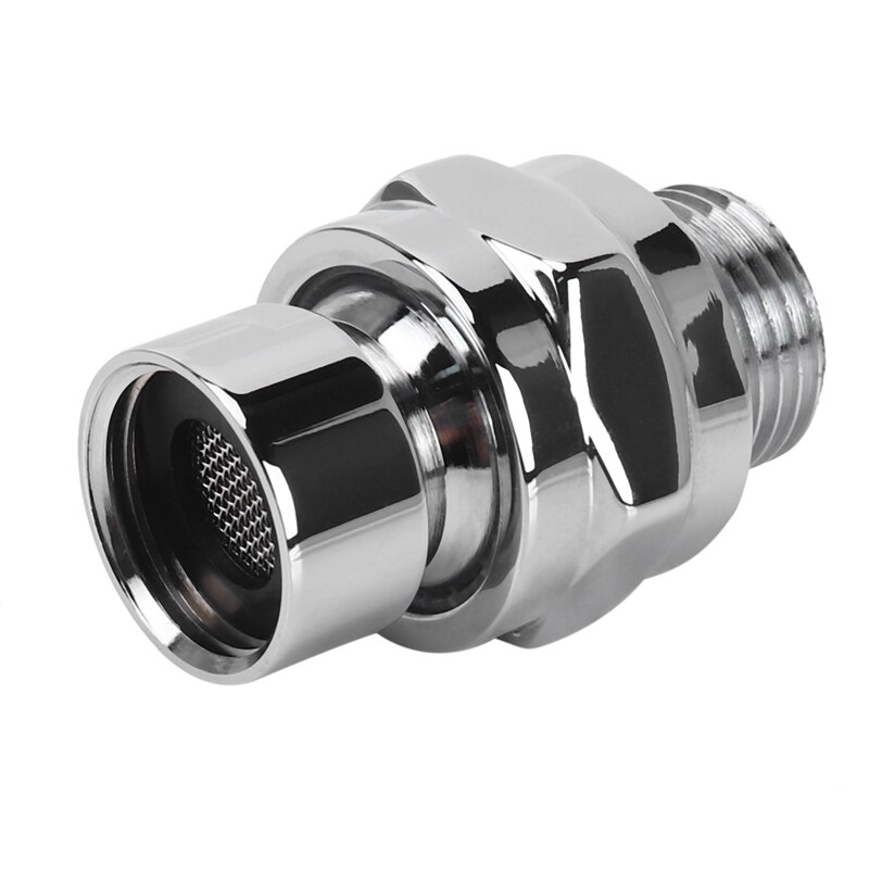 PHOEWON Douche-omstelventiel, 3-voudig messing douche-adapter, universele doucheslitter, doucheschakelaar, chroom, kraanomvormer voor badkamer, keuken