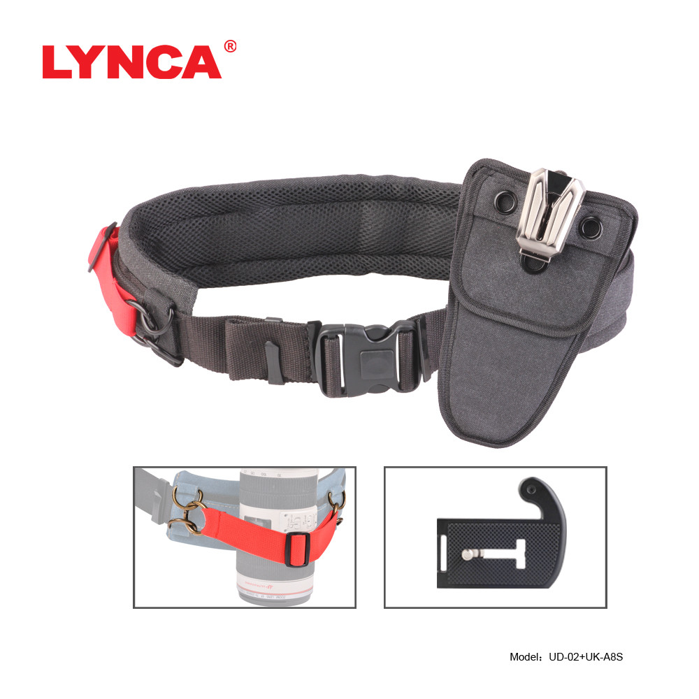 LYNCA Kamera Riemen Riemen Multi-funktion Fotografie Gürtel Rucksack Gürtel Klettern Reiten Reise Objektiv Tasche Schnalle Für SLR Kameras