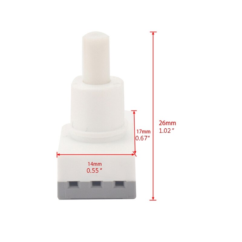 2Pcs Gary/White Auto Dome Light Switch Car Light S... Grandado