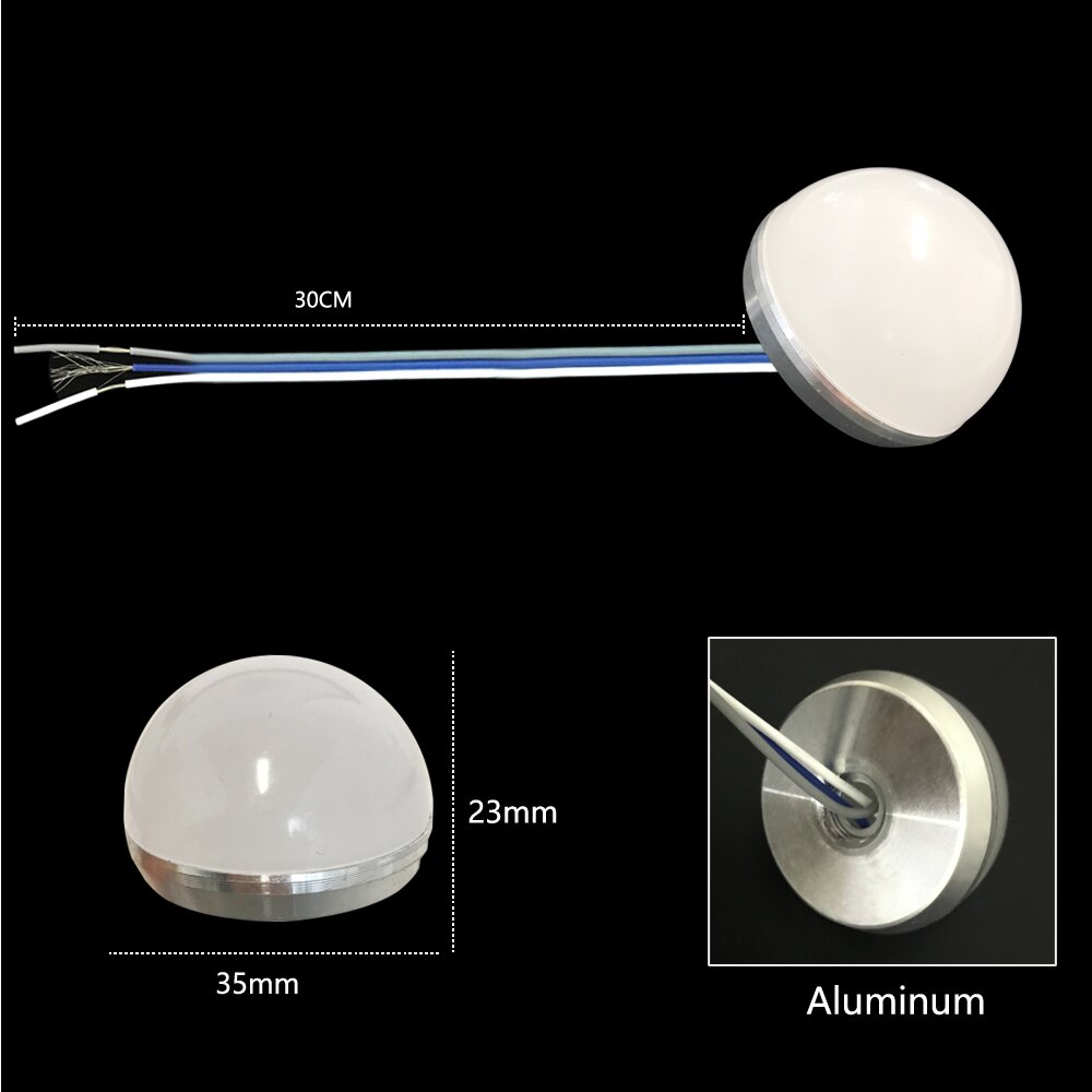Ampoule miroir 12V LED lampe miroir boule maquillage miroir spot gradation couleur réglage température basse tension pour coiffeuse