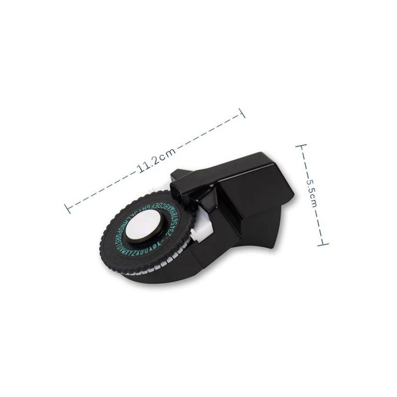 Mini-Etikettendrucker-Hersteller, Etikettierer, tragbare 3D-Prägeschreibmaschine, Ersatz für Etikettiermaschine, Hand, Zuhause, dekoratives Klebebandpapier