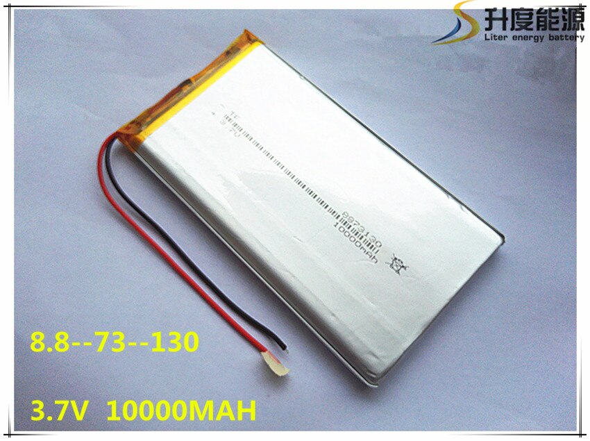 Batería lipo recargable de 3,7 V, 8873130, 10000 mah, para tableta de , gm,