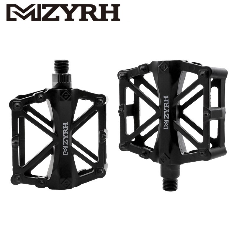 Mzyrh ultralette tætningslejer cykelpedaler aluminiumslegering vej bmx mtb pedaler flad platform cykeldele tilbehør