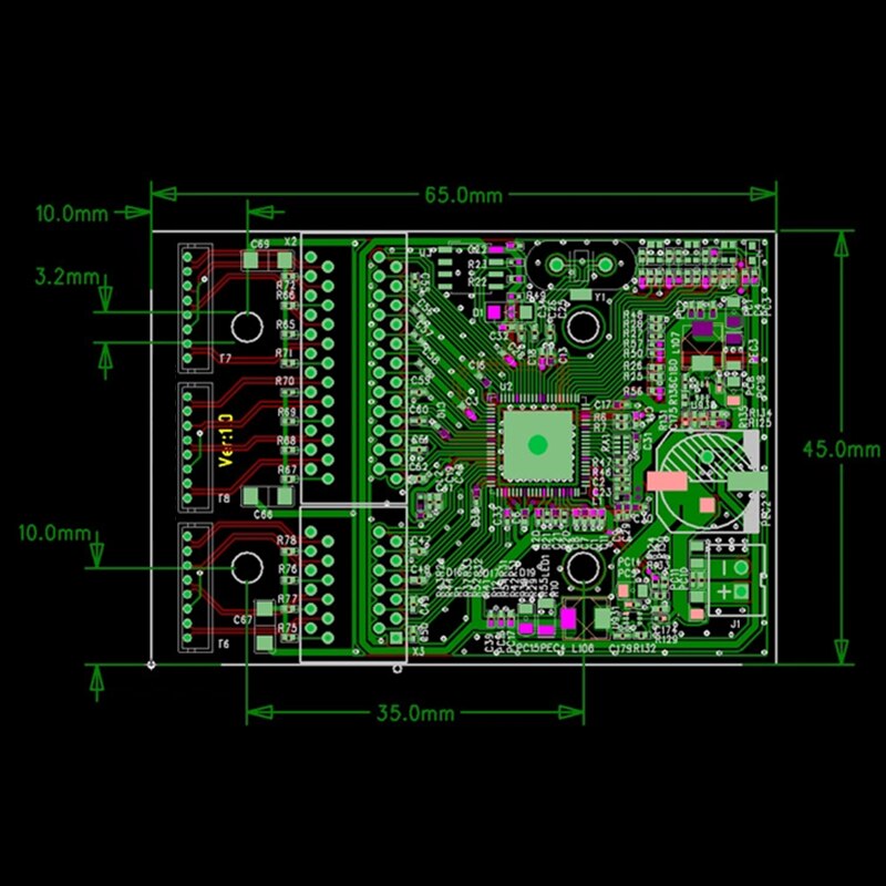 Mini PBCswitch modulo PBC OEM modulo mini size3Ports Switch di Rete Pcb Bordo di mini modulo switch ethernet 10/100/ 1000 Mbps