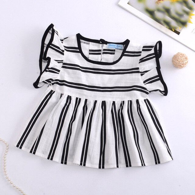 Børnetøj pige drenge skjorter strand hawaii ferie stil kortærmede toppe skjorte sommer baby drenge bluse: Bz249- hvide / 5t